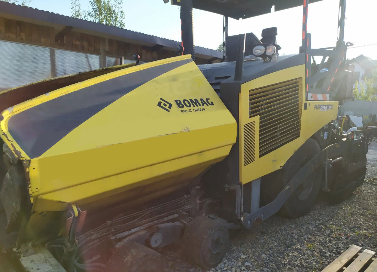Bomag BF 800 P - Διαστρωτήρας ασφάλτου: φωτογραφία 1 Bomag BF 800 P - Διαστρωτήρας ασφάλτου: φωτογραφία 1