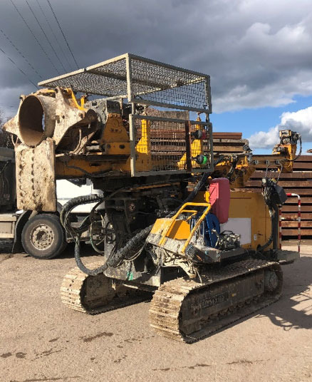 Klemm KR708-2 - Πασσαλοπήκτης: φωτογραφία 5 Klemm KR708-2 - Πασσαλοπήκτης: φωτογραφία 5