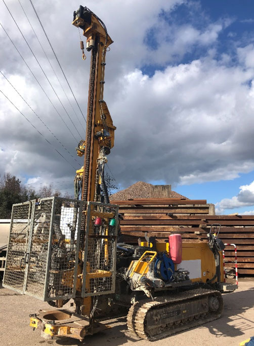 Klemm KR708-2 - Πασσαλοπήκτης: φωτογραφία 4 Klemm KR708-2 - Πασσαλοπήκτης: φωτογραφία 4