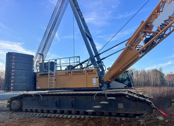 Liebherr LR 1300.1 SX - Ερπυστριοφόρος γερανός: φωτογραφία 3 Liebherr LR 1300.1 SX - Ερπυστριοφόρος γερανός: φωτογραφία 3