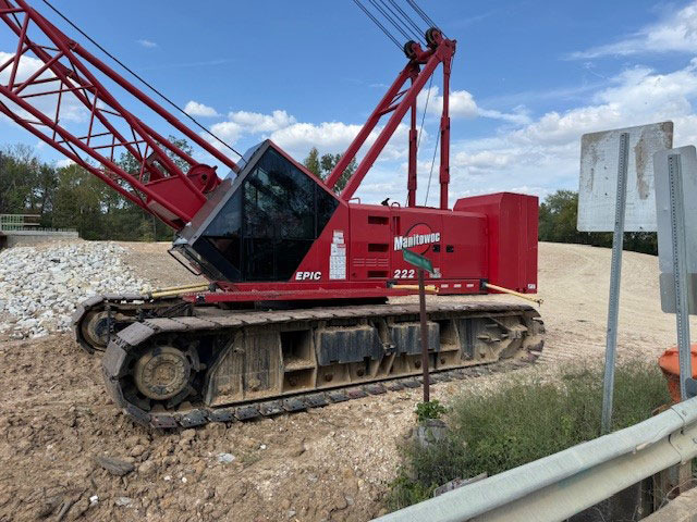 Manitowoc 222 - Ερπυστριοφόρος γερανός: φωτογραφία 2 Manitowoc 222 - Ερπυστριοφόρος γερανός: φωτογραφία 2