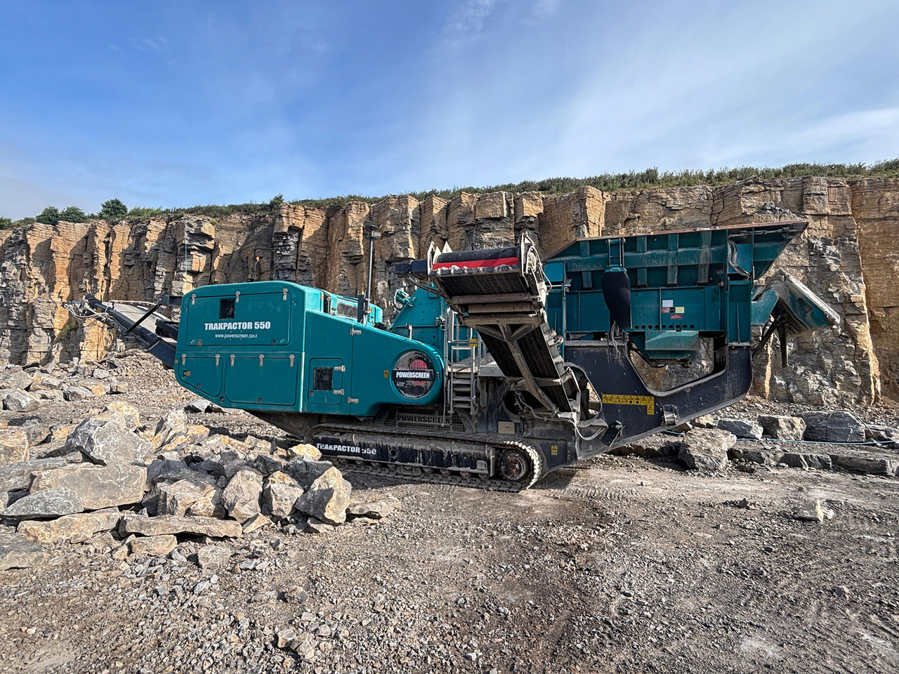 Powerscreen Trakpactor 550 - Κρουστικός θραυστήρας: φωτογραφία 1 Powerscreen Trakpactor 550 - Κρουστικός θραυστήρας: φωτογραφία 1