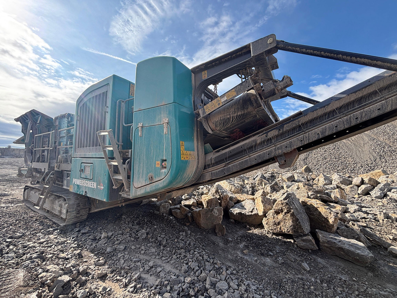 Powerscreen Trakpactor 550 - Κρουστικός θραυστήρας: φωτογραφία 4 Powerscreen Trakpactor 550 - Κρουστικός θραυστήρας: φωτογραφία 4
