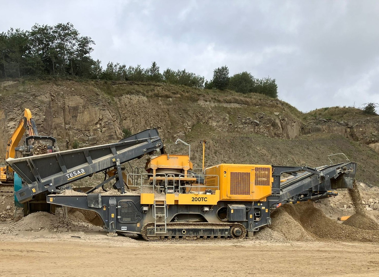 Tesab 200TC - Κωνικός θραυστήρας: φωτογραφία 1 Tesab 200TC - Κωνικός θραυστήρας: φωτογραφία 1