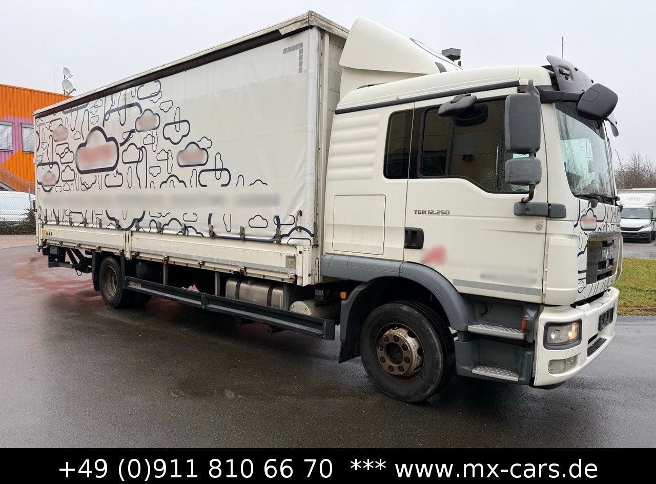 MAN TGM 12.250 Pritsche Plane LBW Schlafkabine Autom - Φορτηγό μουσαμάς: φωτογραφία 3 MAN TGM 12.250 Pritsche Plane LBW Schlafkabine Autom - Φορτηγό μουσαμάς: φωτογραφία 3