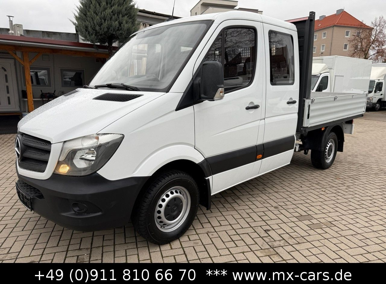 Mercedes-Benz Sprinter 314 CDi Doka Pritsche 6 Sitze Klima - Μικρό φορτηγό με καρότσα, Διπλοκάμπινο ελαφρύ επαγγελματικό: φωτογραφία 1 Mercedes-Benz Sprinter 314 CDi Doka Pritsche 6 Sitze Klima - Μικρό φορτηγό με καρότσα, Διπλοκάμπινο ελαφρύ επαγγελματικό: φωτογραφία 1