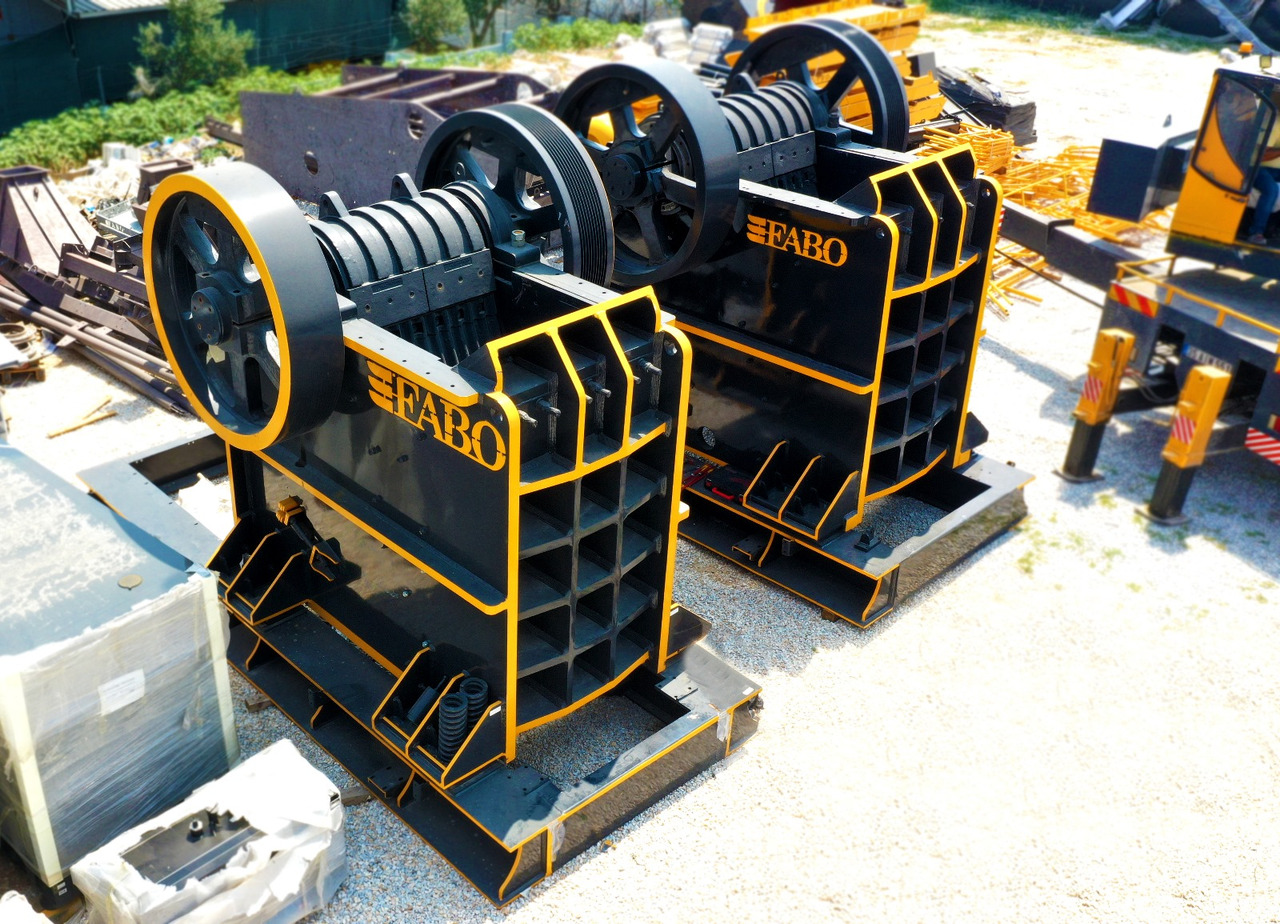 FABO Jaw crusher - Θραυστήρας σιαγόνων: φωτογραφία 4 FABO Jaw crusher - Θραυστήρας σιαγόνων: φωτογραφία 4