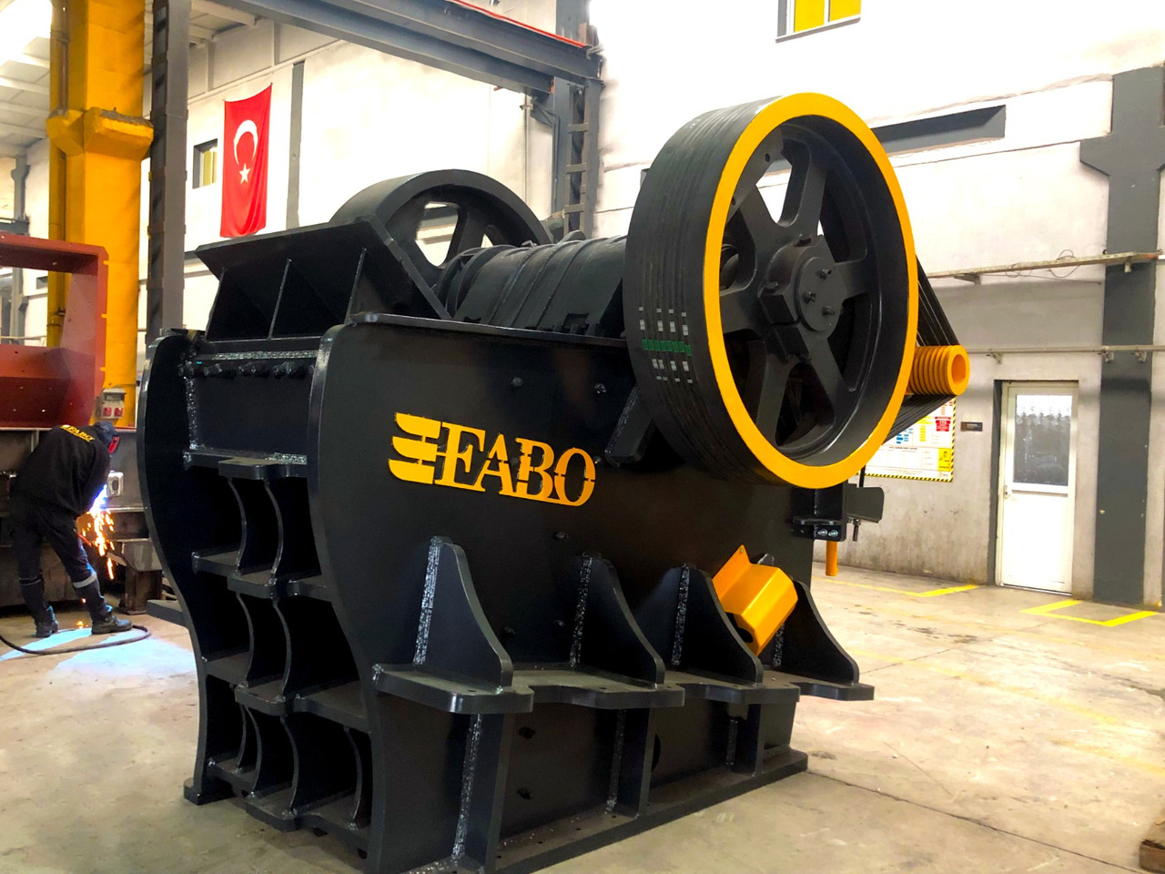 FABO Jaw crusher - Θραυστήρας σιαγόνων: φωτογραφία 1 FABO Jaw crusher - Θραυστήρας σιαγόνων: φωτογραφία 1