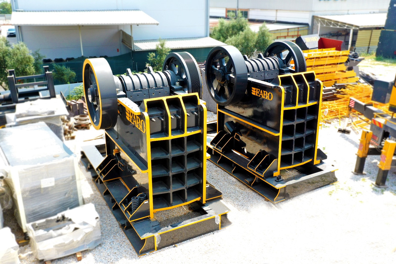 FABO Jaw crusher - Θραυστήρας σιαγόνων: φωτογραφία 5 FABO Jaw crusher - Θραυστήρας σιαγόνων: φωτογραφία 5