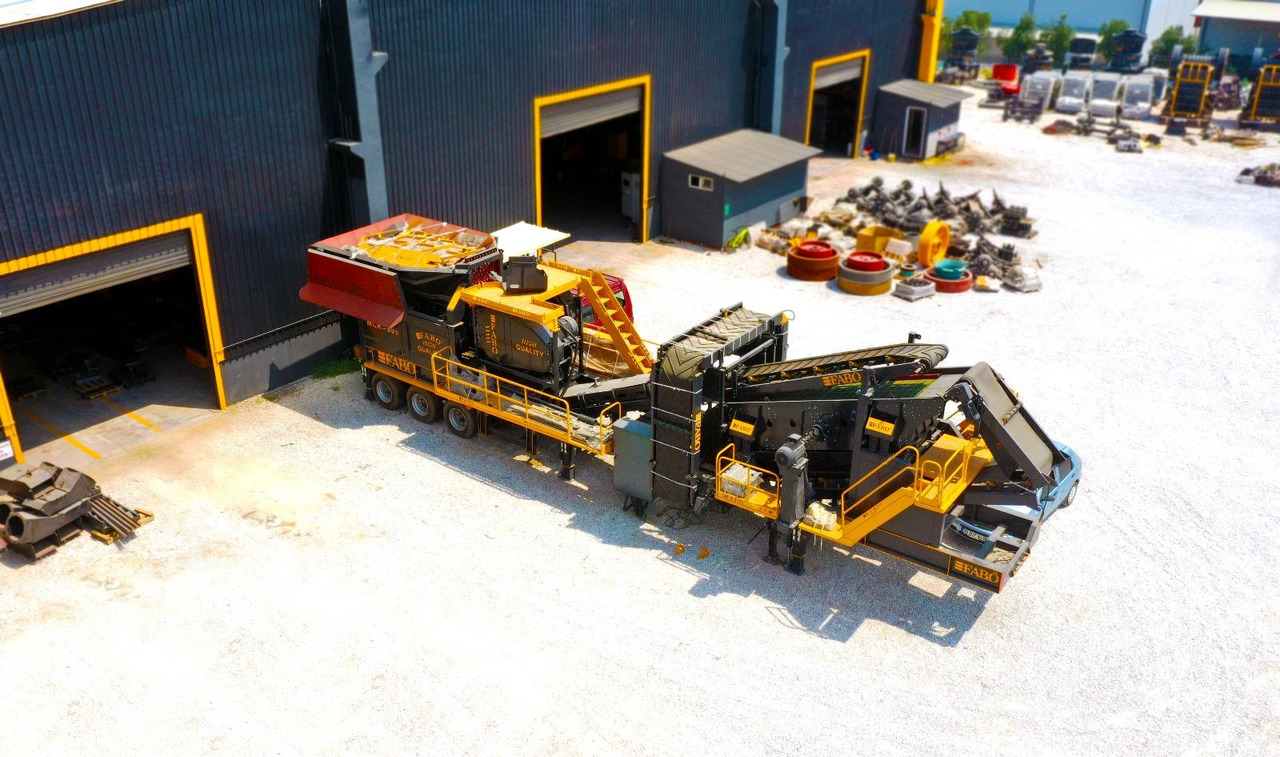 FABO MJC 90 SERIES 120-180 TPH MOBILE CRUSHING & SCREENING PLANT - Κινητός σπαστήρας: φωτογραφία 1 FABO MJC 90 SERIES 120-180 TPH MOBILE CRUSHING & SCREENING PLANT - Κινητός σπαστήρας: φωτογραφία 1