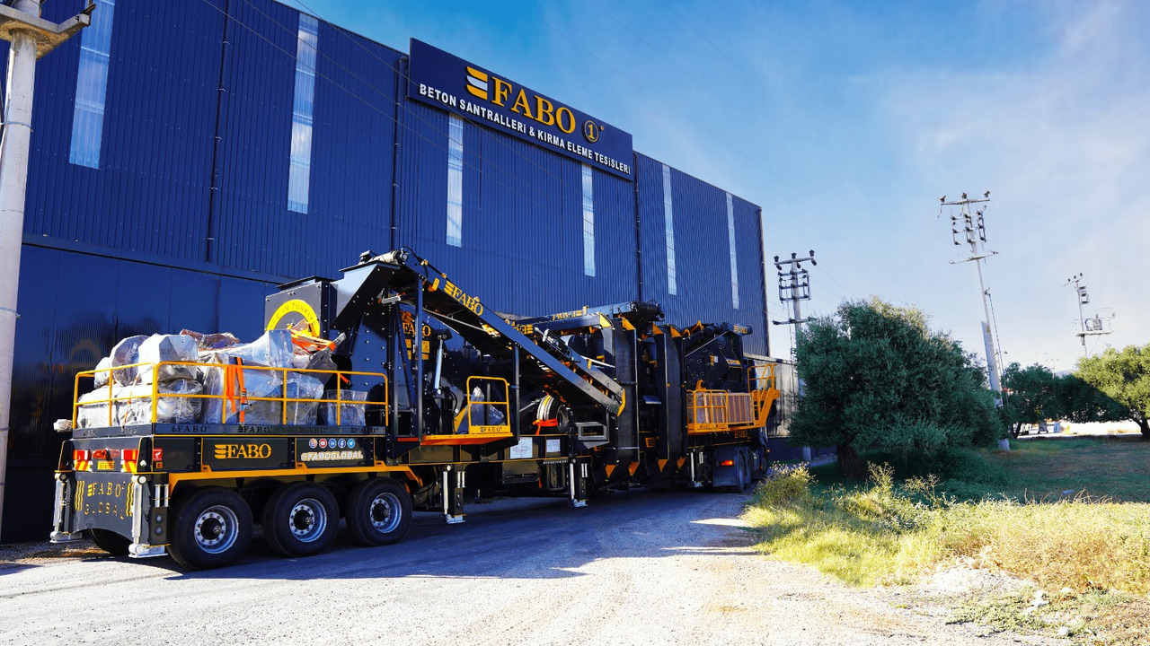 FABO MOBILE CRUSHING PLANT - Μηχάνημα ορυχείων: φωτογραφία 1 FABO MOBILE CRUSHING PLANT - Μηχάνημα ορυχείων: φωτογραφία 1