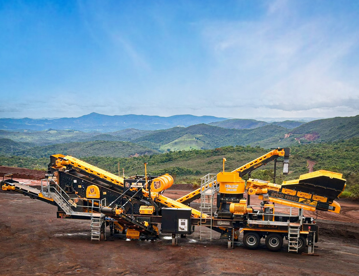 FABO MOBILE CRUSHING PLANT - Μηχάνημα ορυχείων: φωτογραφία 1 FABO MOBILE CRUSHING PLANT - Μηχάνημα ορυχείων: φωτογραφία 1