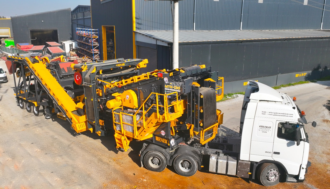 FABO MTK-130 MOBILE CRUSHING & SCREENING PLANT - Κινητός σπαστήρας: φωτογραφία 1 FABO MTK-130 MOBILE CRUSHING & SCREENING PLANT - Κινητός σπαστήρας: φωτογραφία 1