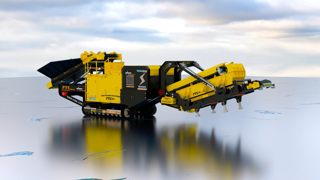 FABO Mobile crusher - Κινητός σπαστήρας: φωτογραφία 1 FABO Mobile crusher - Κινητός σπαστήρας: φωτογραφία 1