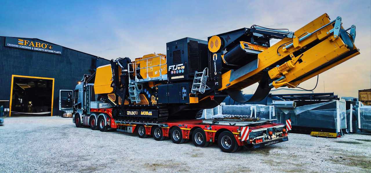 FABO Mobile crusher - Κινητός σπαστήρας: φωτογραφία 5 FABO Mobile crusher - Κινητός σπαστήρας: φωτογραφία 5