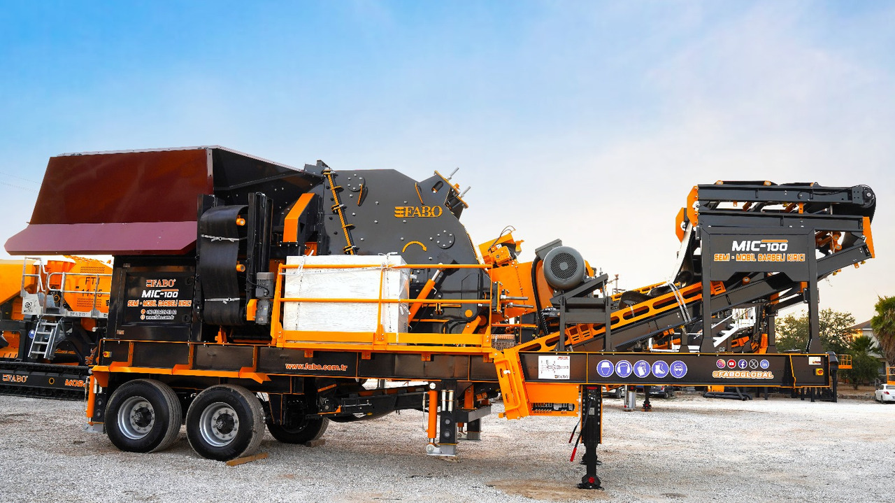 FABO Mobile crusher - Κινητός σπαστήρας: φωτογραφία 1 FABO Mobile crusher - Κινητός σπαστήρας: φωτογραφία 1