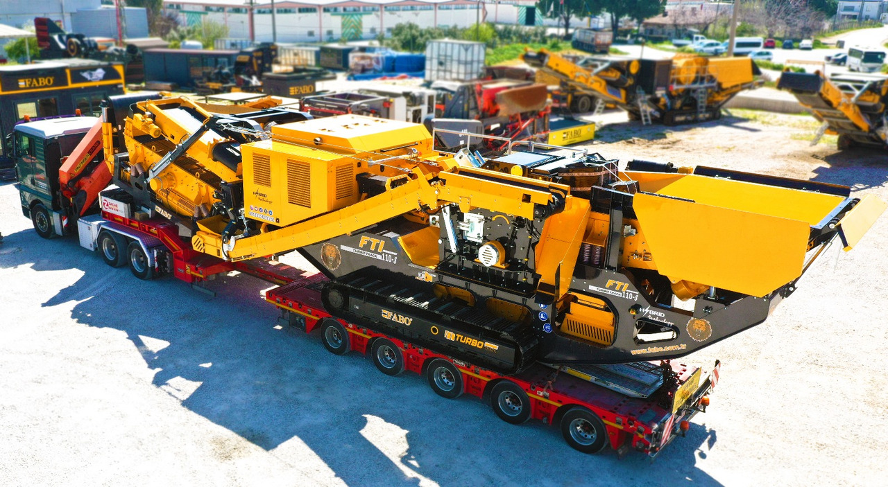 FABO Mobile crusher - Κινητός σπαστήρας: φωτογραφία 3 FABO Mobile crusher - Κινητός σπαστήρας: φωτογραφία 3
