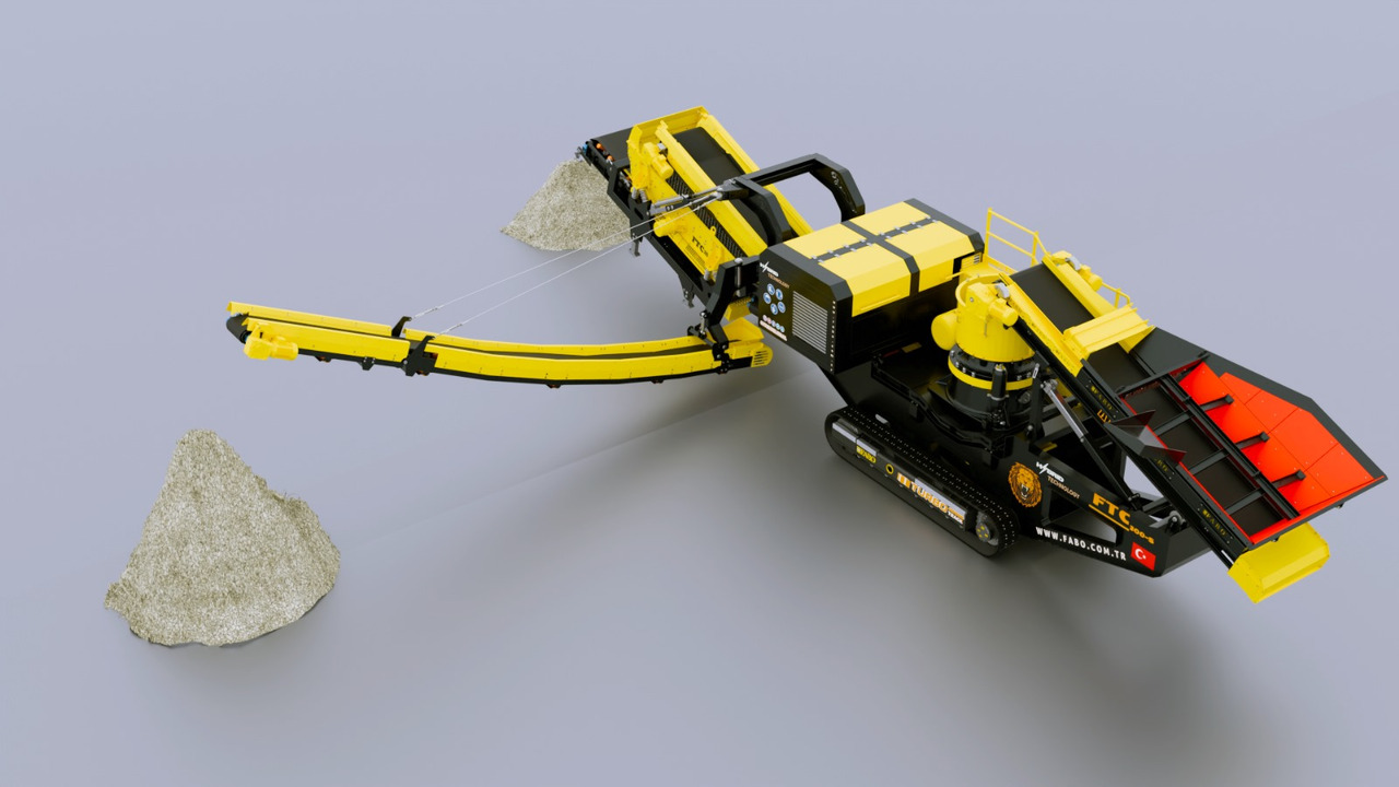 FABO Mobile crusher - Κινητός σπαστήρας: φωτογραφία 2 FABO Mobile crusher - Κινητός σπαστήρας: φωτογραφία 2