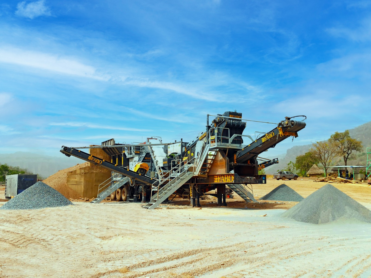 FABO Mobile crusher - Κινητός σπαστήρας: φωτογραφία 1 FABO Mobile crusher - Κινητός σπαστήρας: φωτογραφία 1