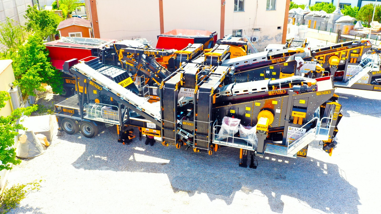 Νέα Κινητός σπαστήρας FABO Mobile crusher: φωτογραφία 1