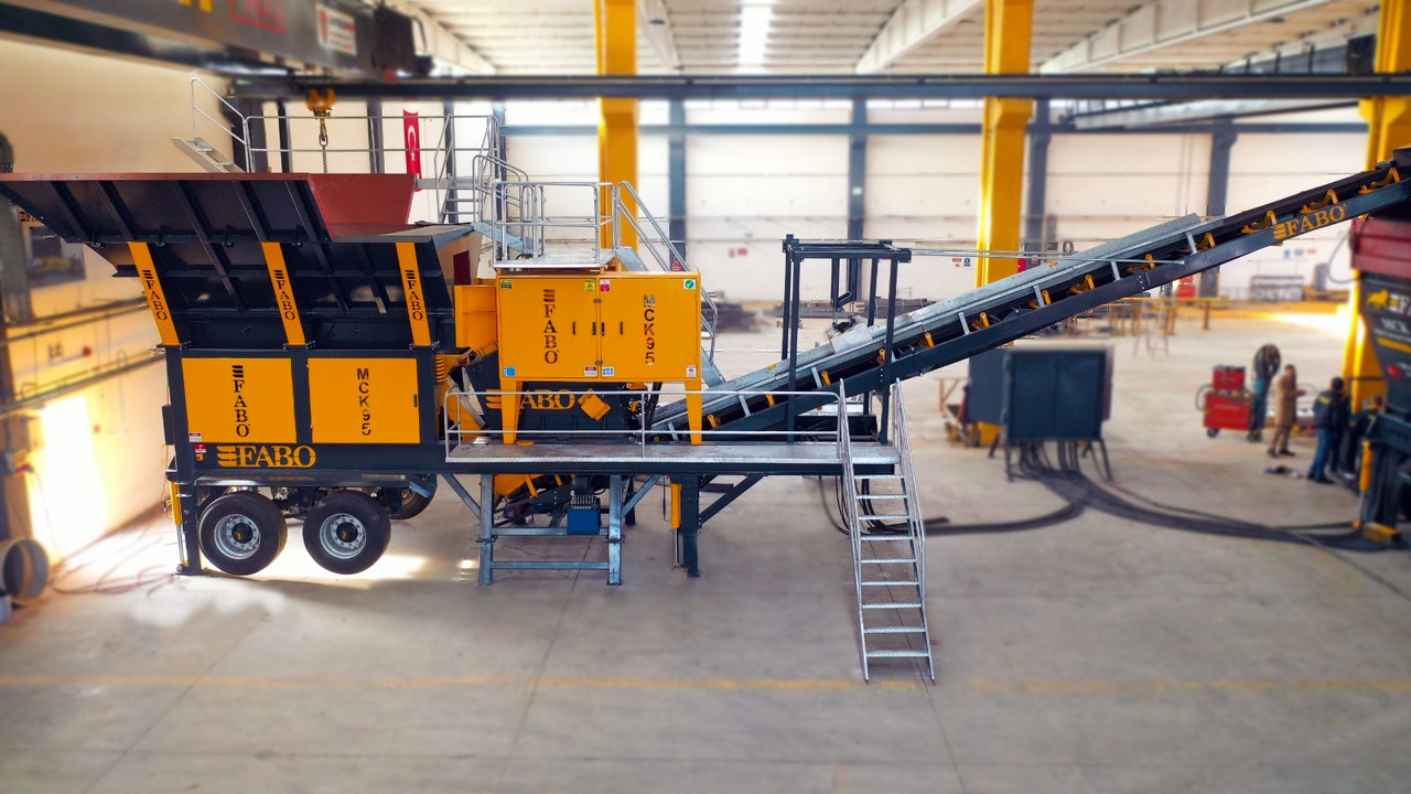FABO Mobile crusher - Κινητός σπαστήρας: φωτογραφία 5 FABO Mobile crusher - Κινητός σπαστήρας: φωτογραφία 5
