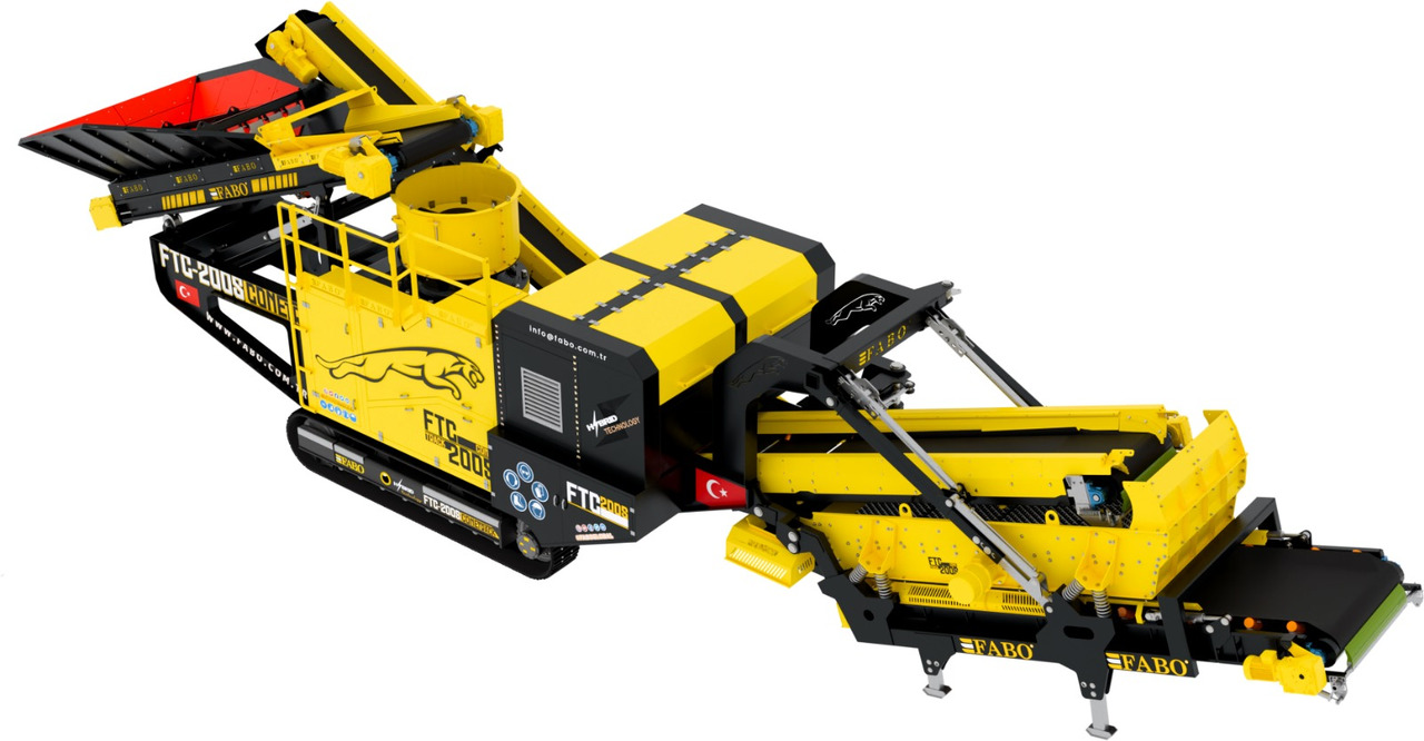 Νέα Κινητός σπαστήρας FABO Mobile crusher: φωτογραφία 17 Νέα Κινητός σπαστήρας FABO Mobile crusher: φωτογραφία 17