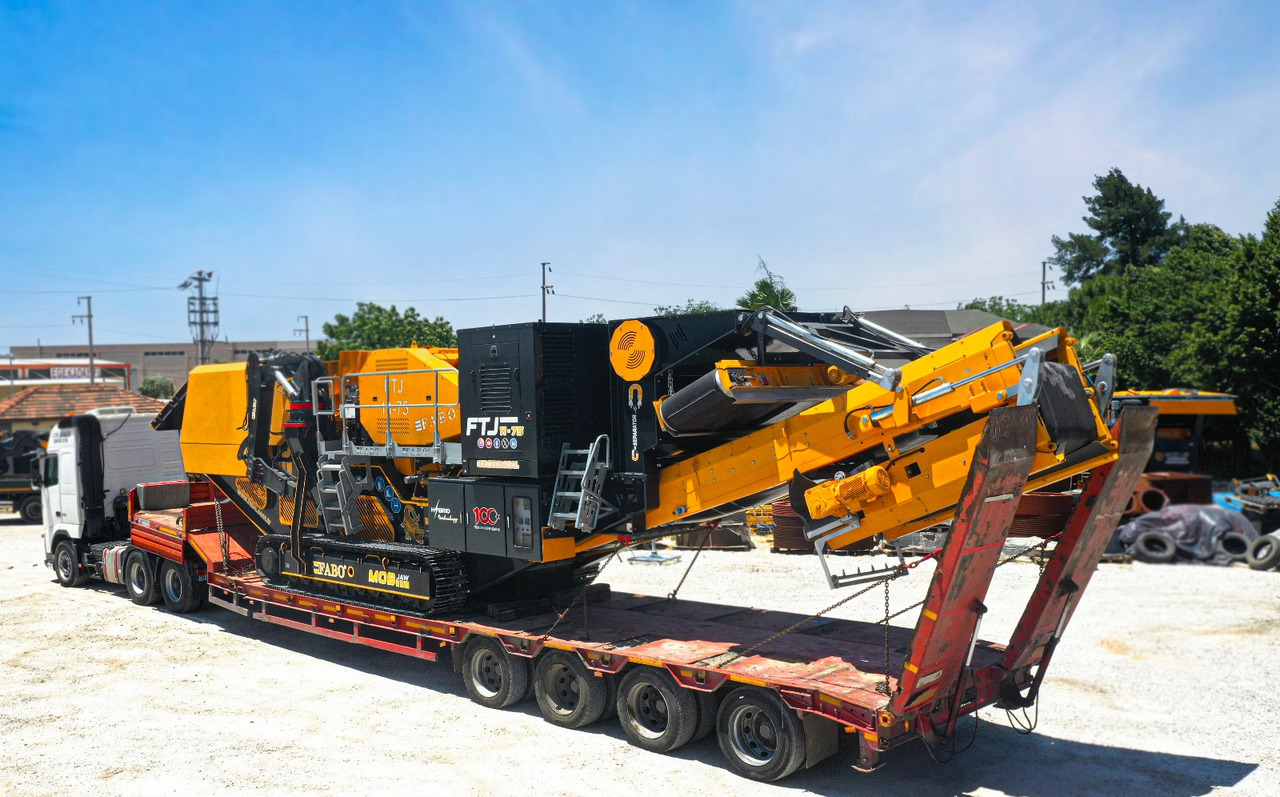 FABO Mobile crusher - Κινητός σπαστήρας: φωτογραφία 5 FABO Mobile crusher - Κινητός σπαστήρας: φωτογραφία 5