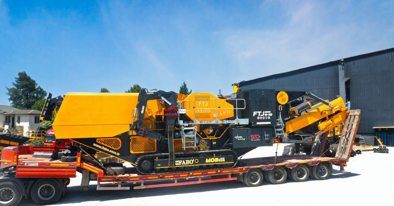 FABO Mobile crusher - Κινητός σπαστήρας: φωτογραφία 1 FABO Mobile crusher - Κινητός σπαστήρας: φωτογραφία 1