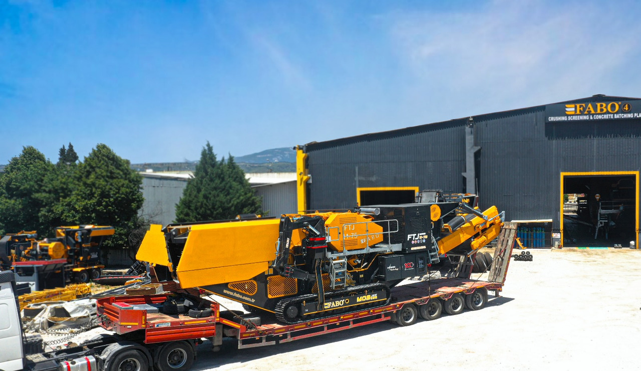FABO Mobile crusher - Κινητός σπαστήρας: φωτογραφία 4 FABO Mobile crusher - Κινητός σπαστήρας: φωτογραφία 4
