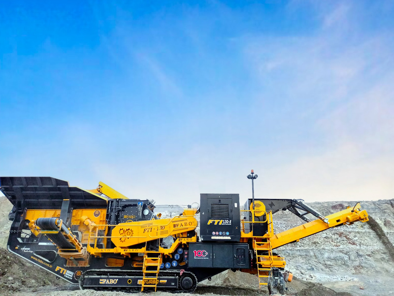 FABO Mobile crusher - Κινητός σπαστήρας: φωτογραφία 3 FABO Mobile crusher - Κινητός σπαστήρας: φωτογραφία 3