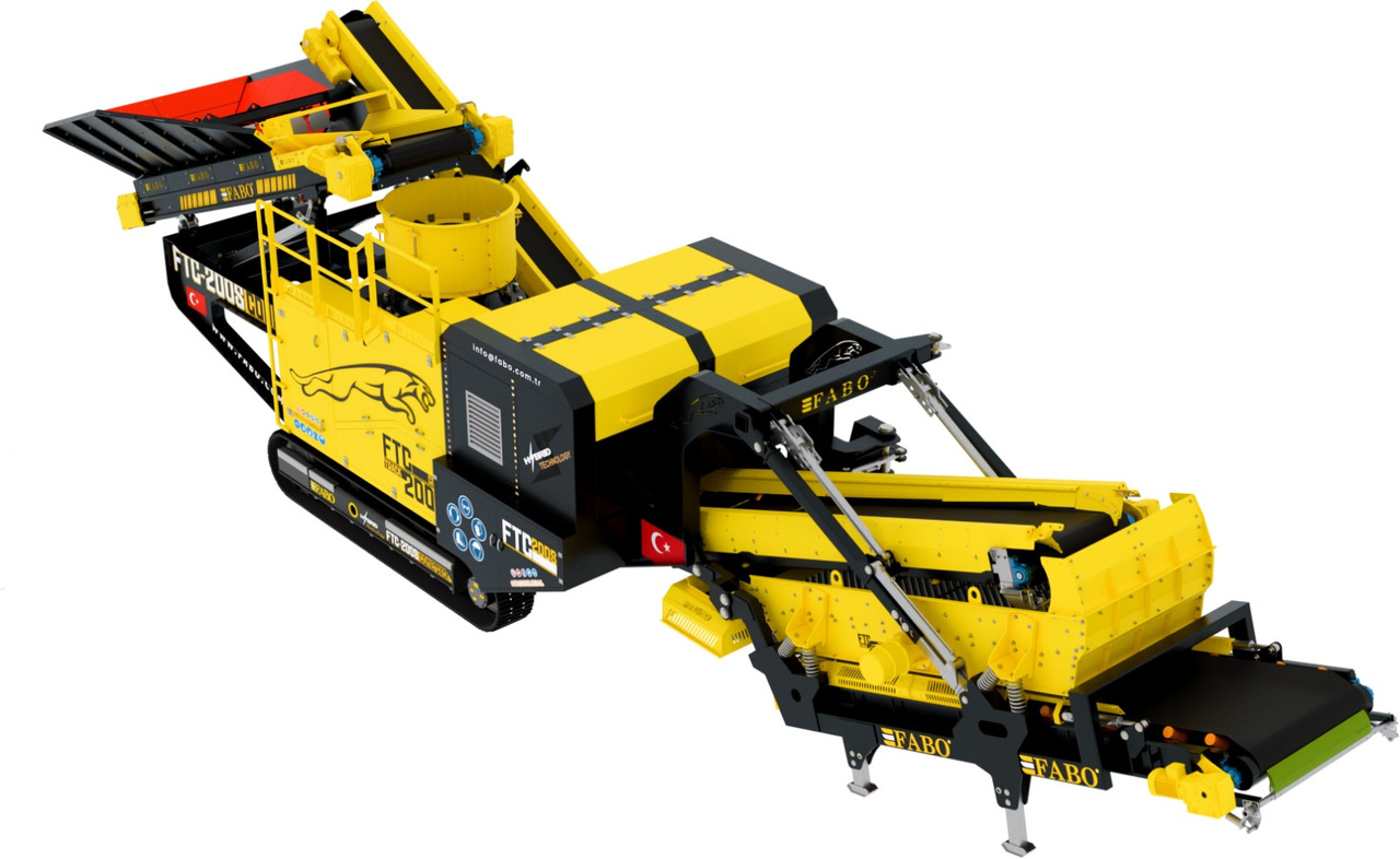 Νέα Κινητός σπαστήρας FABO Mobile crusher: φωτογραφία 19 Νέα Κινητός σπαστήρας FABO Mobile crusher: φωτογραφία 19