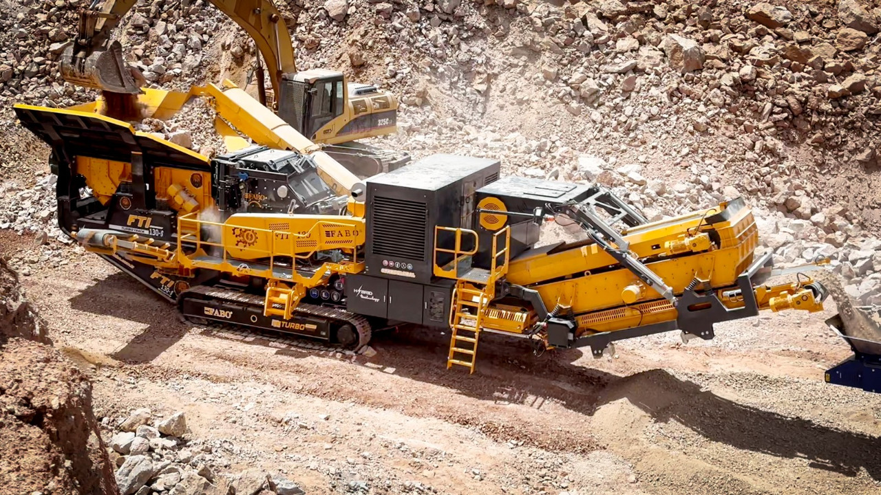 FABO Mobile crusher - Κινητός σπαστήρας: φωτογραφία 1 FABO Mobile crusher - Κινητός σπαστήρας: φωτογραφία 1