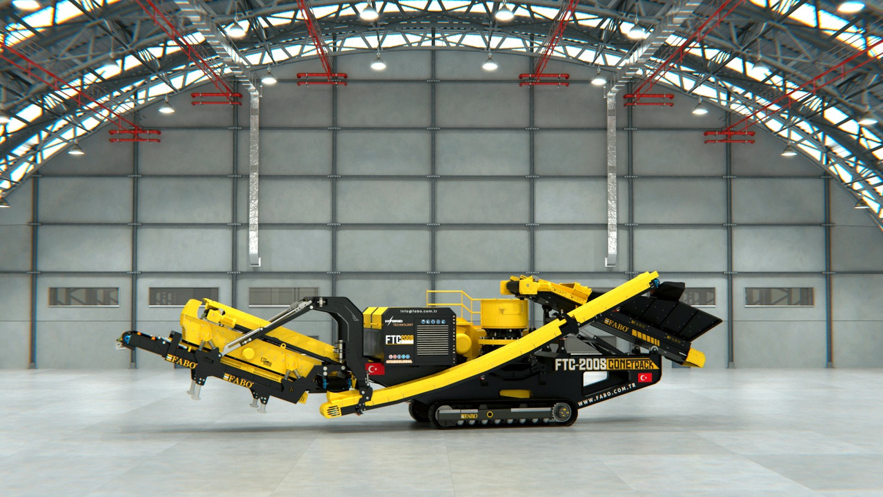 Νέα Κινητός σπαστήρας FABO Mobile crusher: φωτογραφία 16 Νέα Κινητός σπαστήρας FABO Mobile crusher: φωτογραφία 16