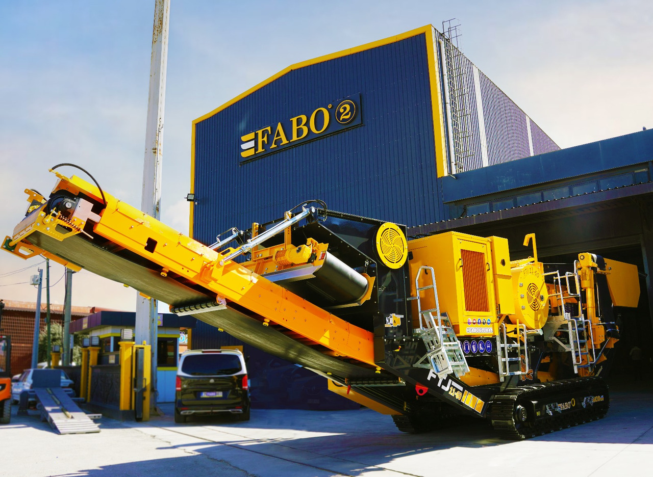 FABO Mobile crusher - Κινητός σπαστήρας: φωτογραφία 3 FABO Mobile crusher - Κινητός σπαστήρας: φωτογραφία 3