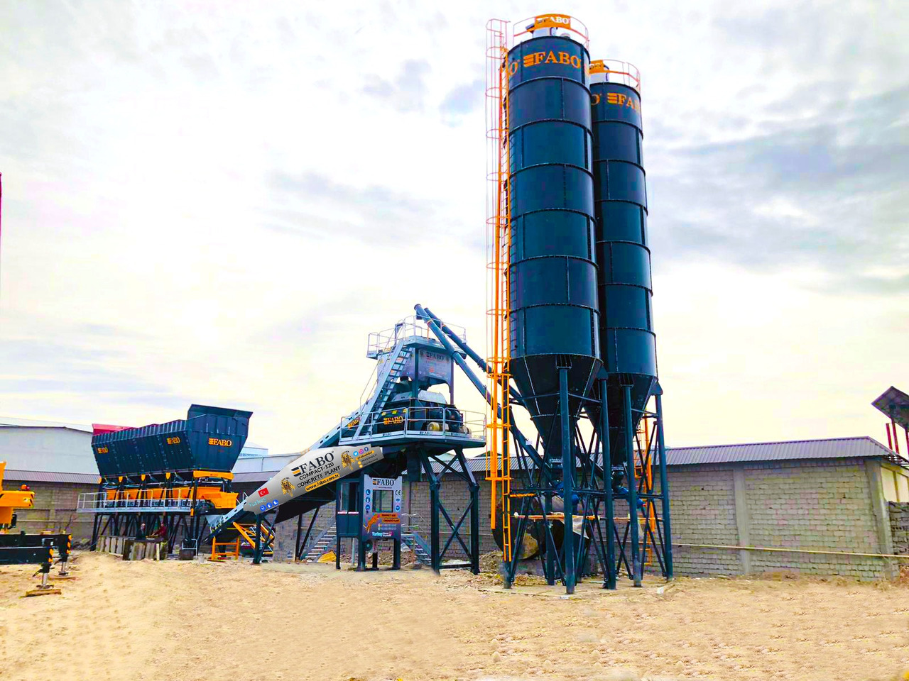 FABO cement silo - Σιλό τσιμέντου: φωτογραφία 1 FABO cement silo - Σιλό τσιμέντου: φωτογραφία 1