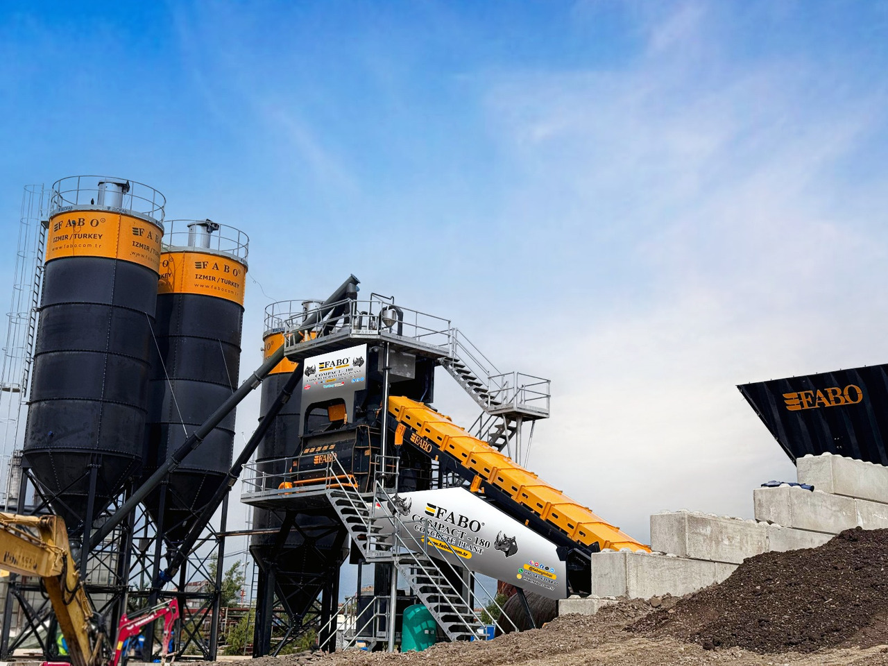 FABO compact concrete plant - Εργοστάσιο σκυροδέματος: φωτογραφία 1 FABO compact concrete plant - Εργοστάσιο σκυροδέματος: φωτογραφία 1