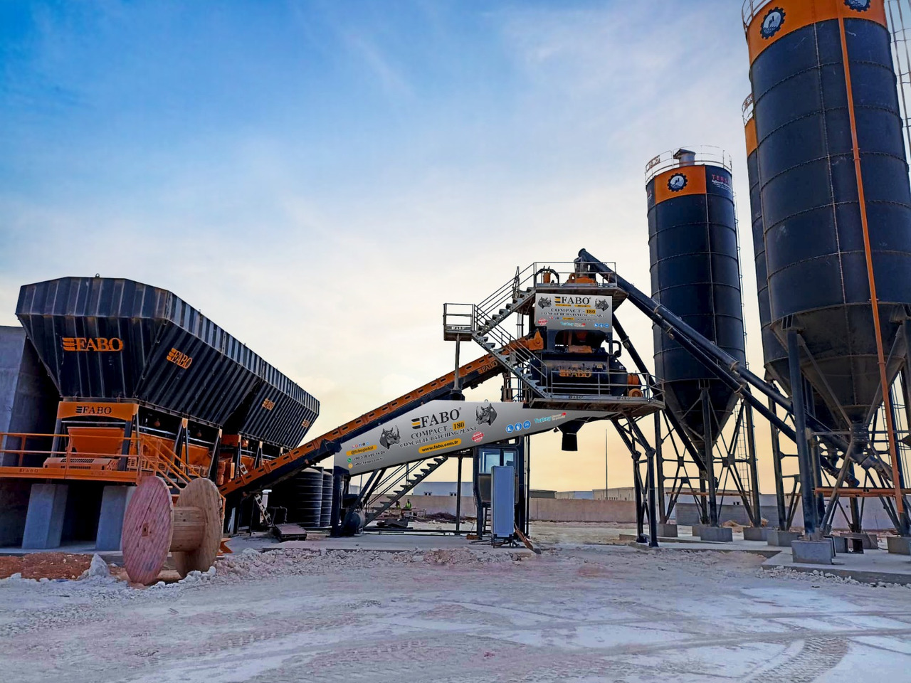 Νέα Εργοστάσιο σκυροδέματος FABO compact concrete plant: φωτογραφία 6 Νέα Εργοστάσιο σκυροδέματος FABO compact concrete plant: φωτογραφία 6
