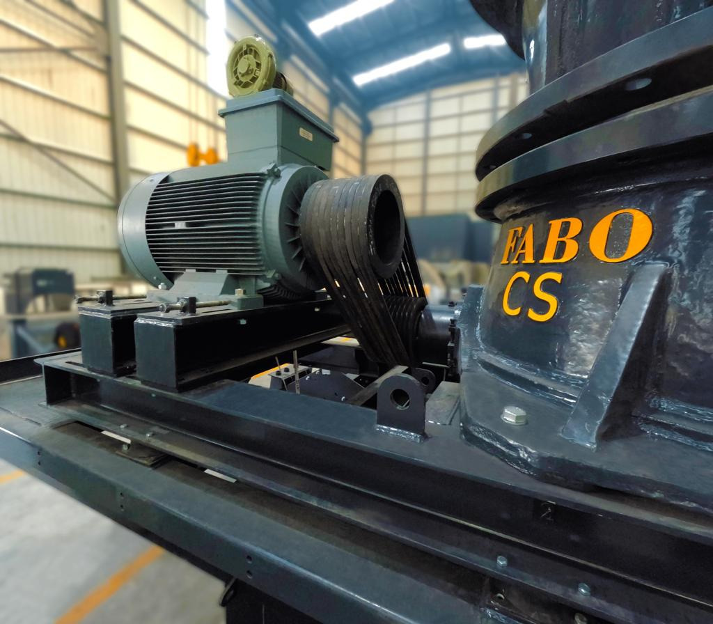 FABO cone crusher - Κωνικός θραυστήρας: φωτογραφία 5 FABO cone crusher - Κωνικός θραυστήρας: φωτογραφία 5