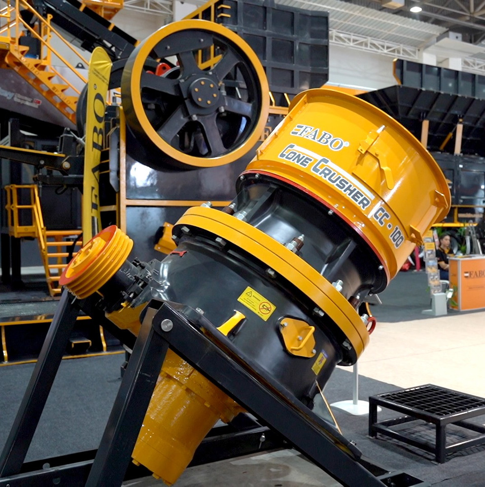 FABO cone crusher - Κωνικός θραυστήρας: φωτογραφία 1 FABO cone crusher - Κωνικός θραυστήρας: φωτογραφία 1