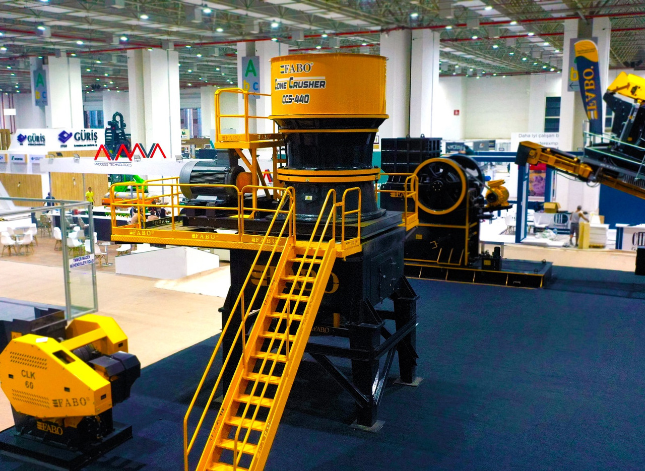 FABO cone crusher - Κωνικός θραυστήρας: φωτογραφία 4 FABO cone crusher - Κωνικός θραυστήρας: φωτογραφία 4