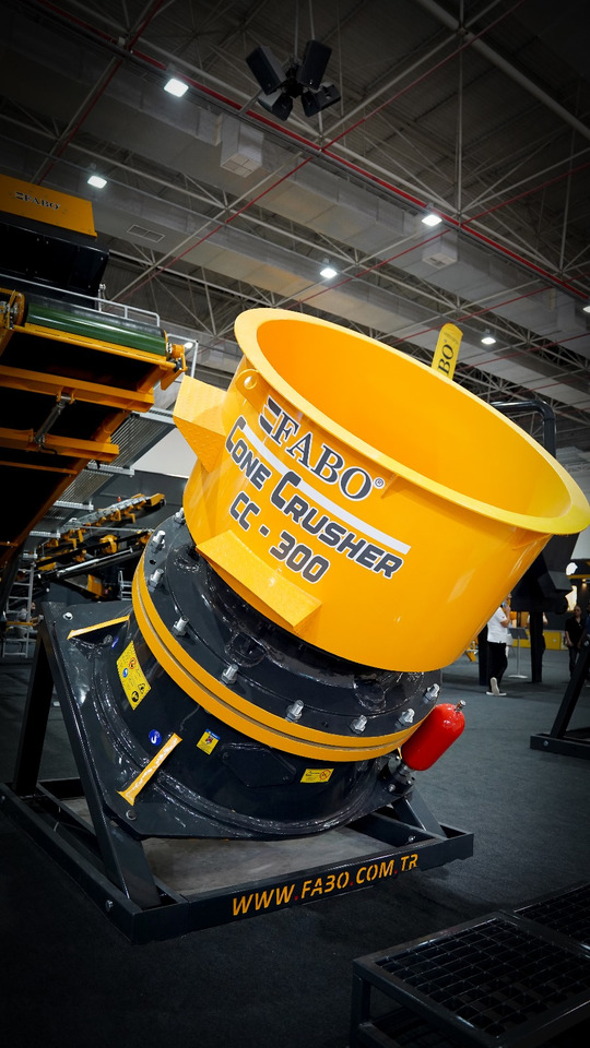 FABO cone crusher - Κωνικός θραυστήρας: φωτογραφία 3 FABO cone crusher - Κωνικός θραυστήρας: φωτογραφία 3