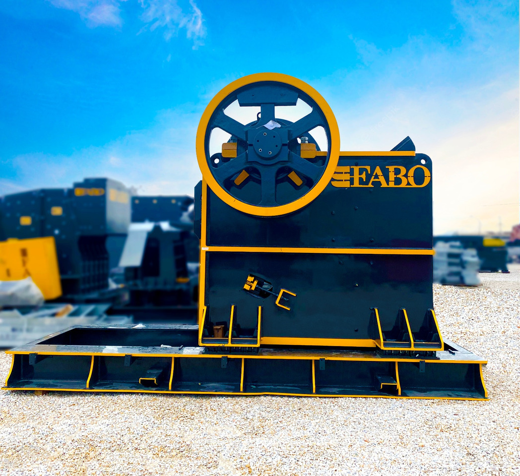 FABO jaw crusher - Θραυστήρας σιαγόνων: φωτογραφία 5 FABO jaw crusher - Θραυστήρας σιαγόνων: φωτογραφία 5