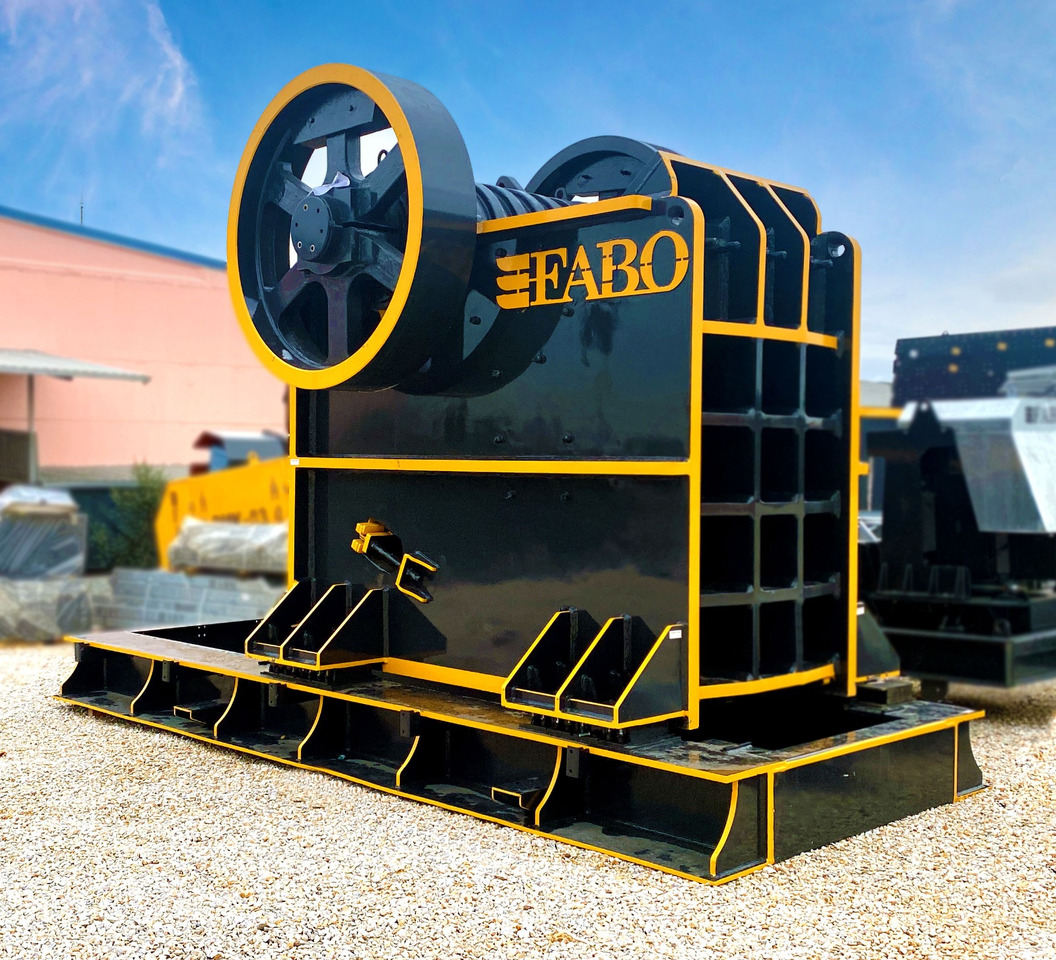 FABO jaw crusher - Θραυστήρας σιαγόνων: φωτογραφία 4 FABO jaw crusher - Θραυστήρας σιαγόνων: φωτογραφία 4