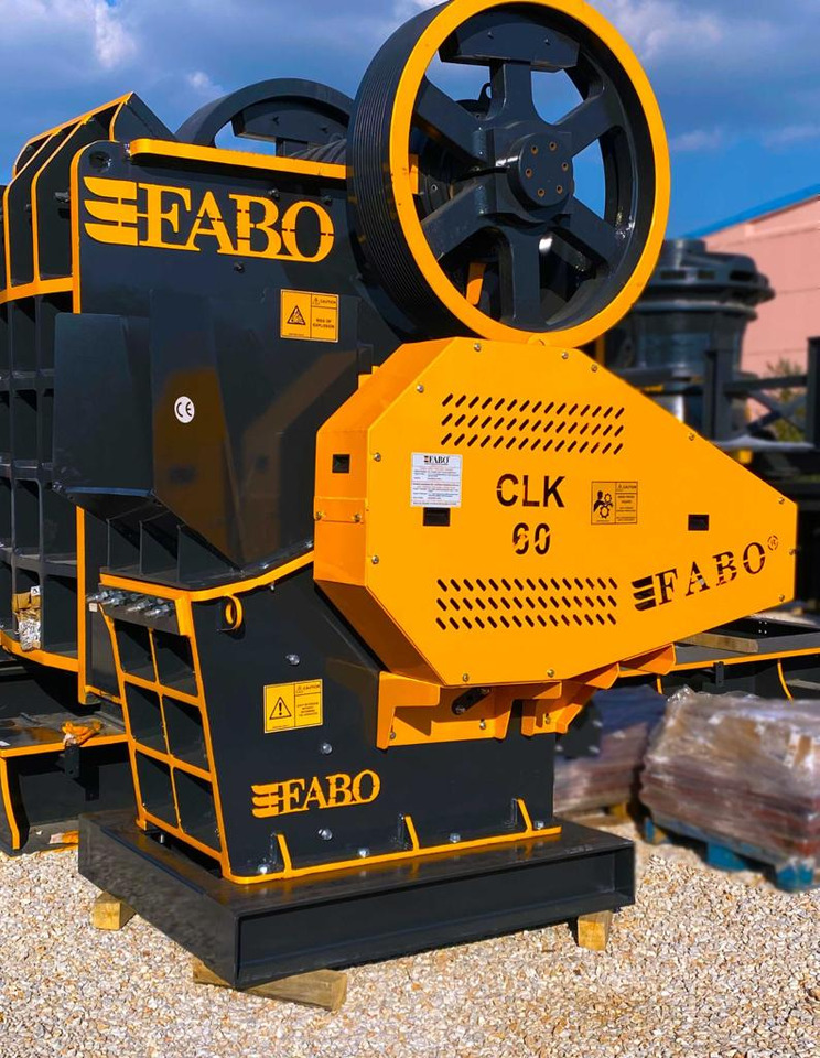 FABO jaw crusher - Θραυστήρας σιαγόνων: φωτογραφία 3 FABO jaw crusher - Θραυστήρας σιαγόνων: φωτογραφία 3