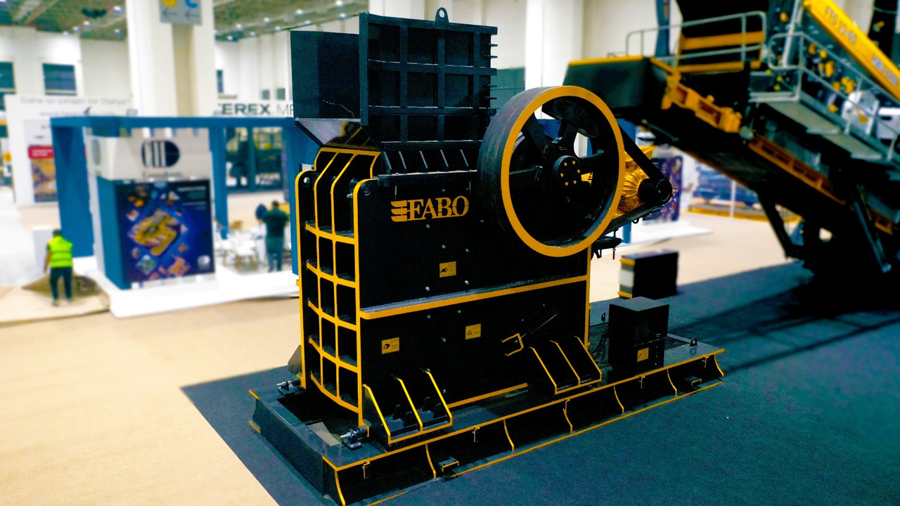 FABO jaw crusher - Θραυστήρας σιαγόνων: φωτογραφία 1 FABO jaw crusher - Θραυστήρας σιαγόνων: φωτογραφία 1