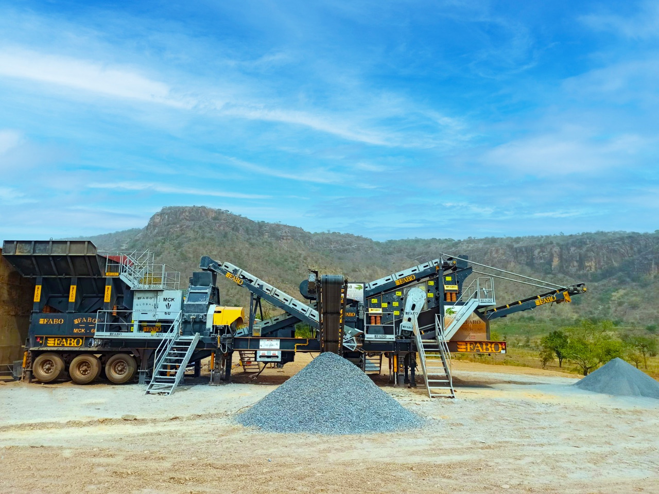 FABO mining machinery - crushing plant - Μηχάνημα ορυχείων: φωτογραφία 4 FABO mining machinery - crushing plant - Μηχάνημα ορυχείων: φωτογραφία 4