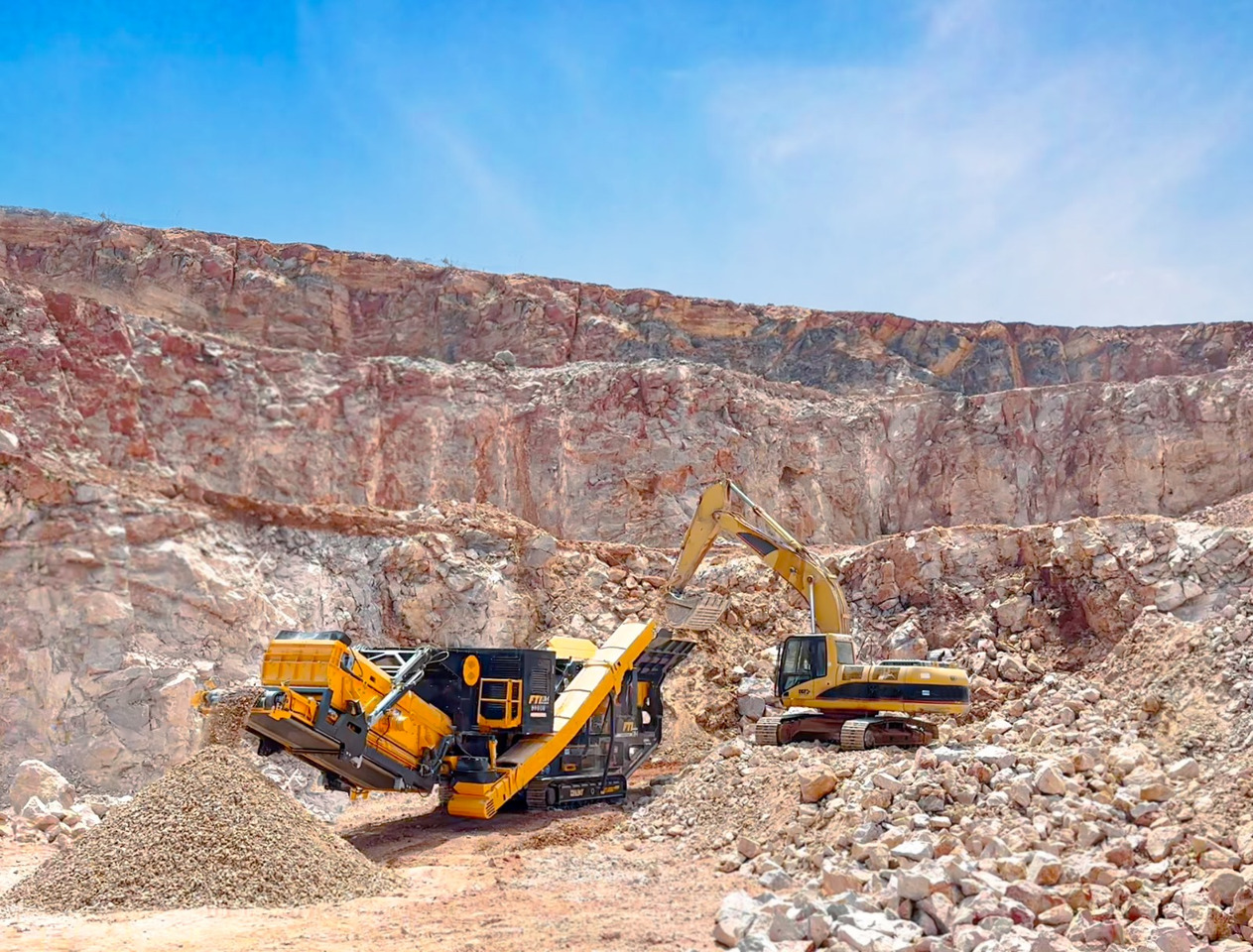 FABO mining machinery - crushing plant - Μηχάνημα ορυχείων: φωτογραφία 4 FABO mining machinery - crushing plant - Μηχάνημα ορυχείων: φωτογραφία 4