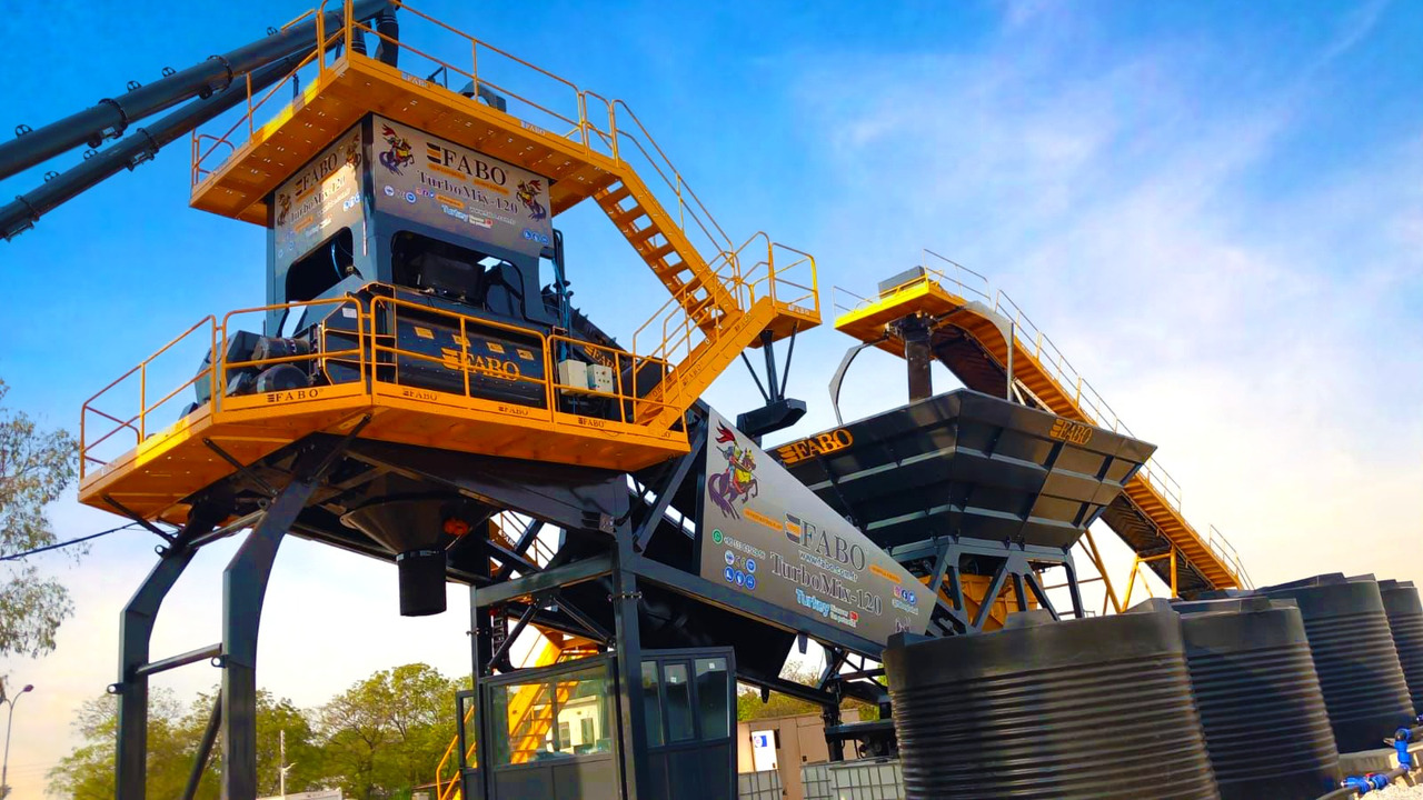 FABO mobile concrete batching plant - Εργοστάσιο σκυροδέματος: φωτογραφία 3 FABO mobile concrete batching plant - Εργοστάσιο σκυροδέματος: φωτογραφία 3