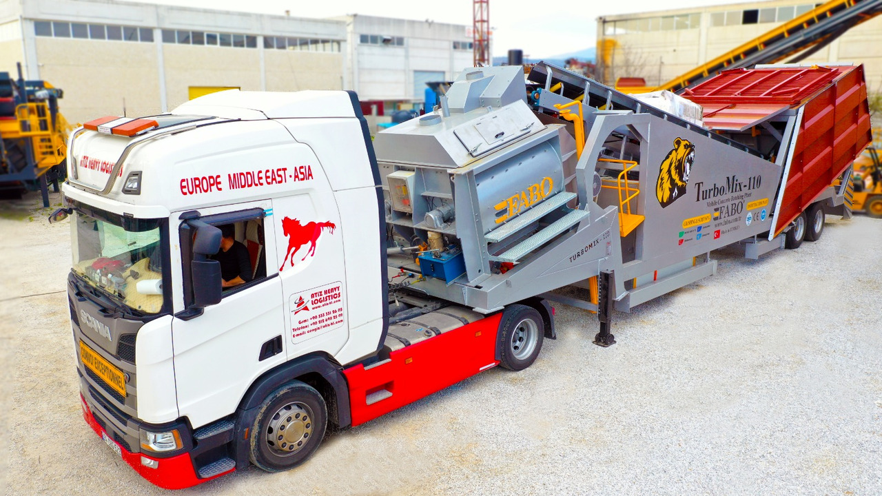 FABO mobile concrete batching plant - Εργοστάσιο σκυροδέματος: φωτογραφία 3 FABO mobile concrete batching plant - Εργοστάσιο σκυροδέματος: φωτογραφία 3