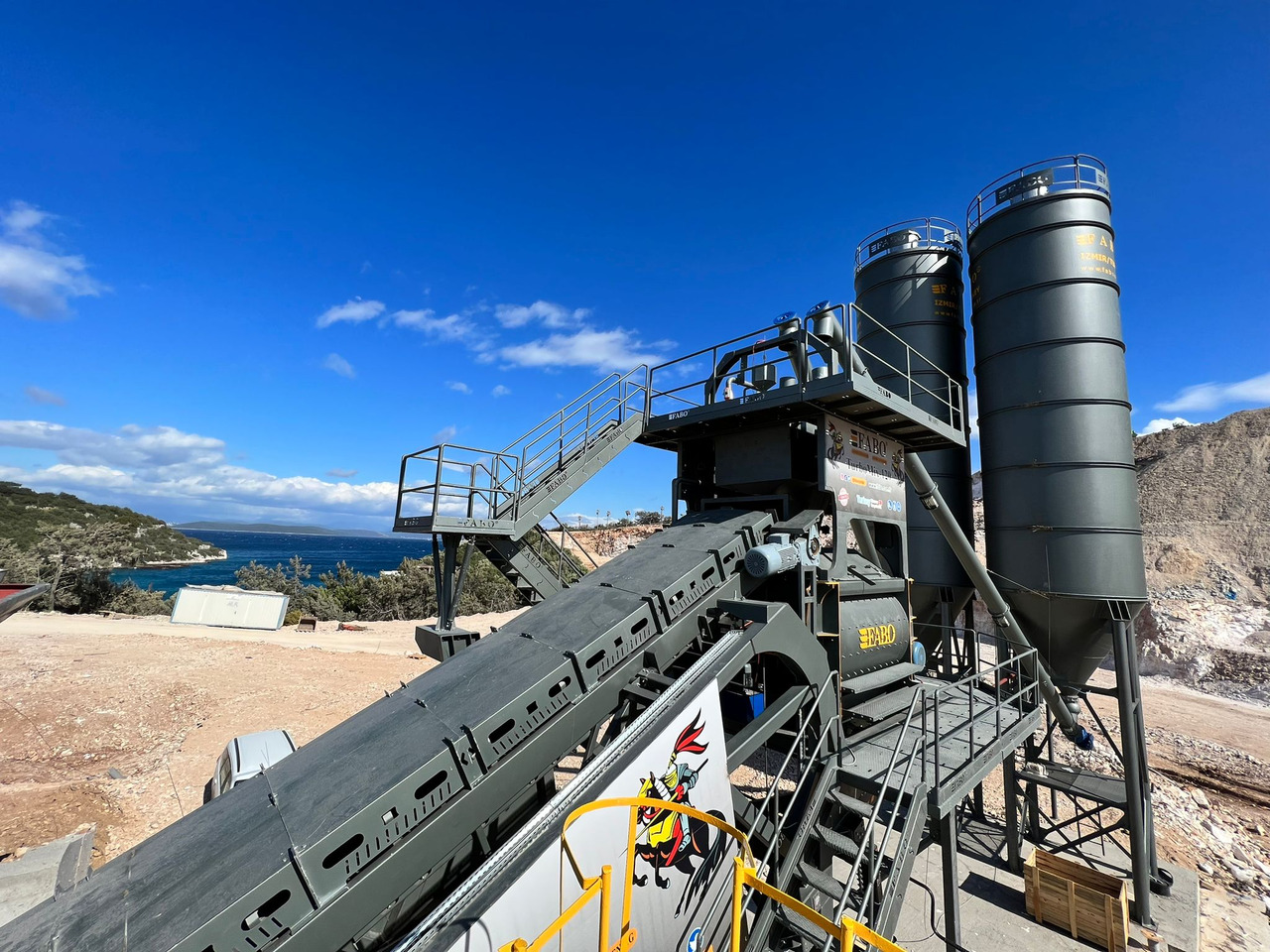 FABO mobile concrete batching plant - Εργοστάσιο σκυροδέματος: φωτογραφία 4 FABO mobile concrete batching plant - Εργοστάσιο σκυροδέματος: φωτογραφία 4